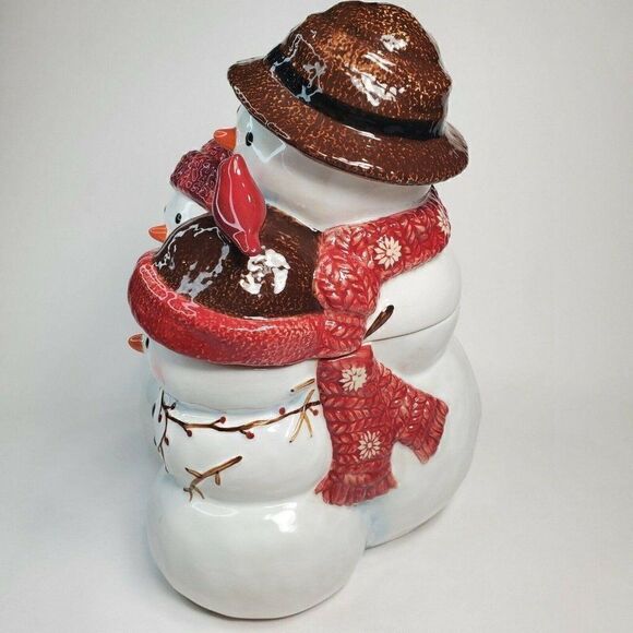 St. Nicholas Square - WARM WISHES -  Snowman Chris - Picture 2 of 11